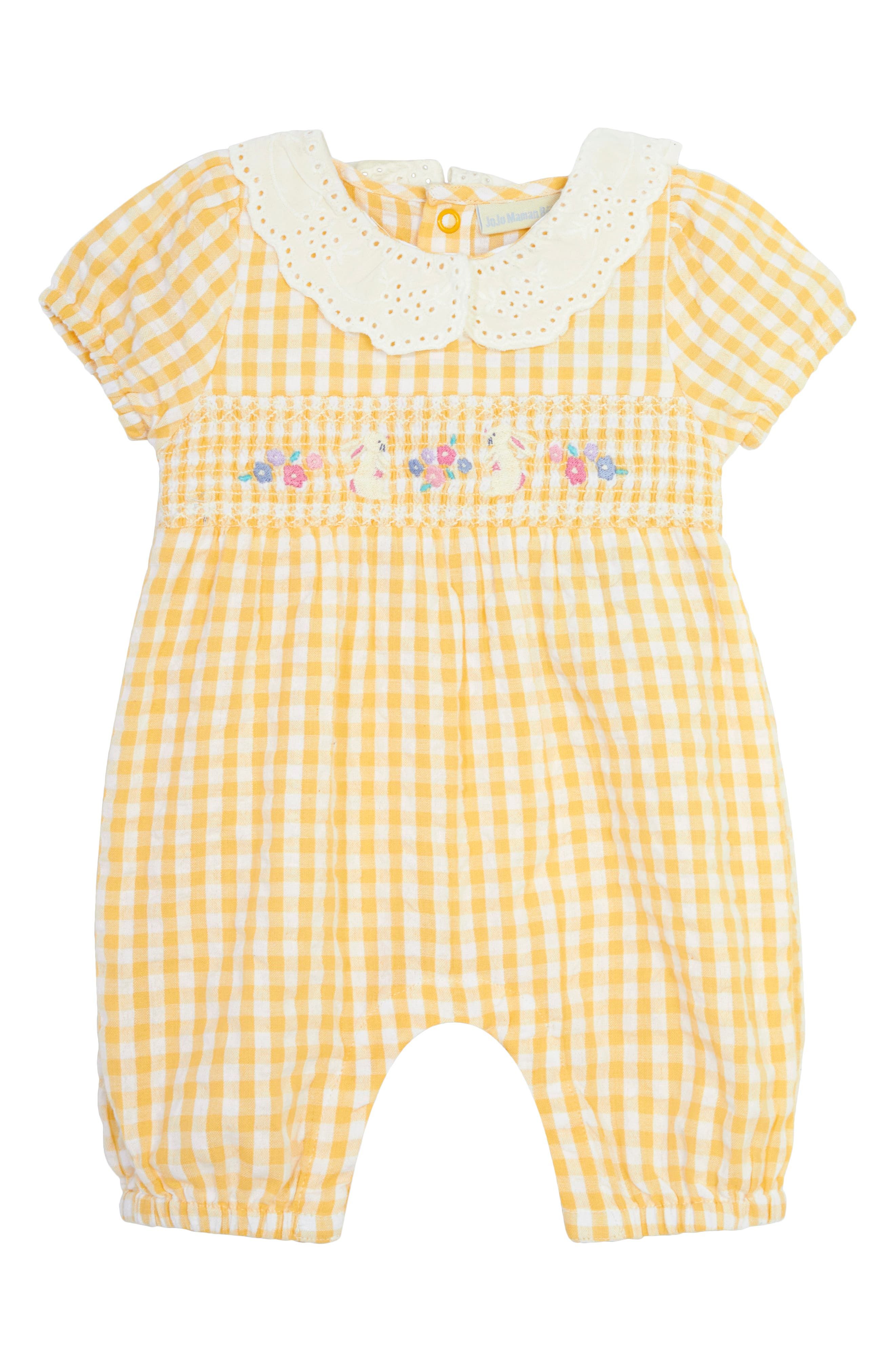 Baby Romper - 6-12 Months - Yellow