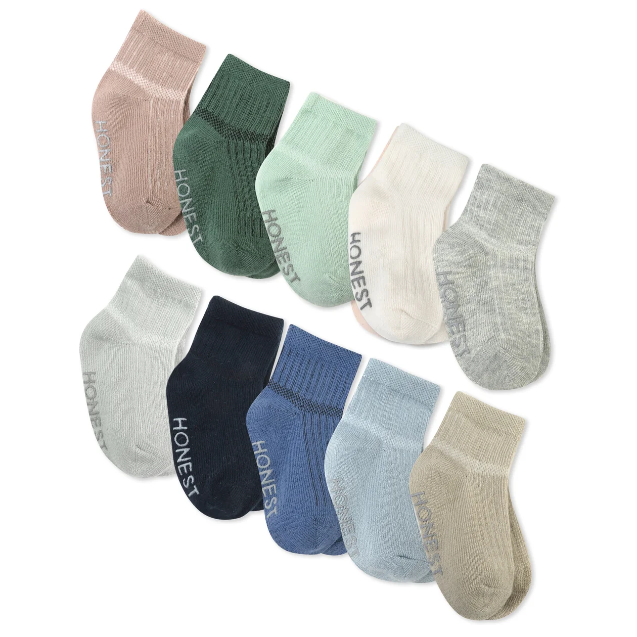 Baby Socks - 0-12 Months - 10 Pack