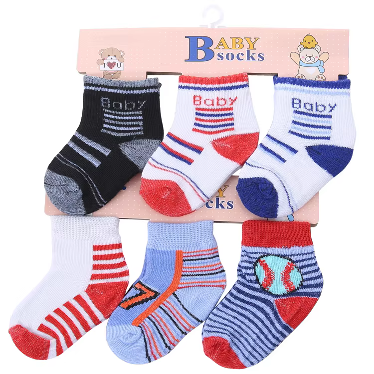 Baby Socks - 0-12 Months - 5 Pack