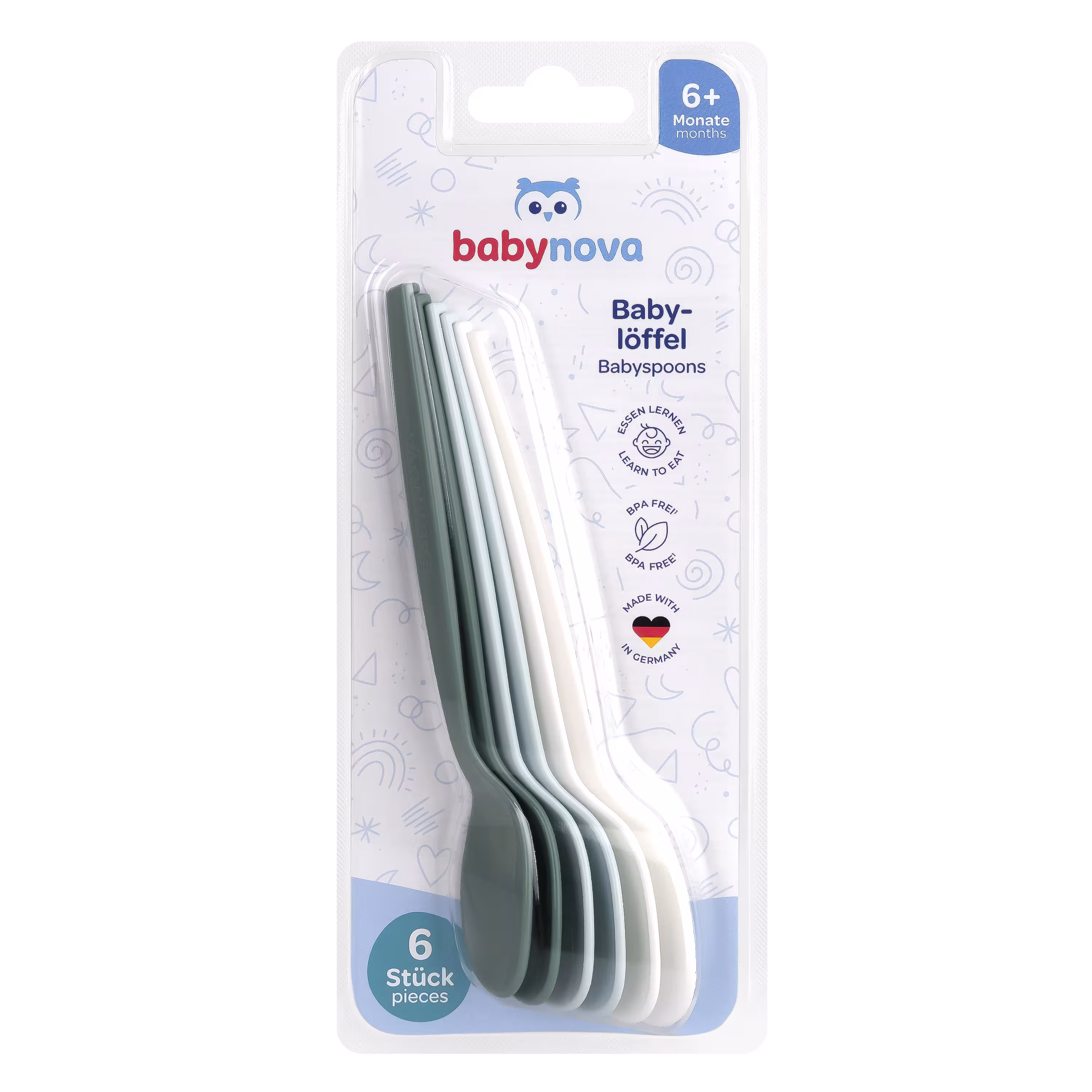 Baby Spoon - Soft - 6 Pack