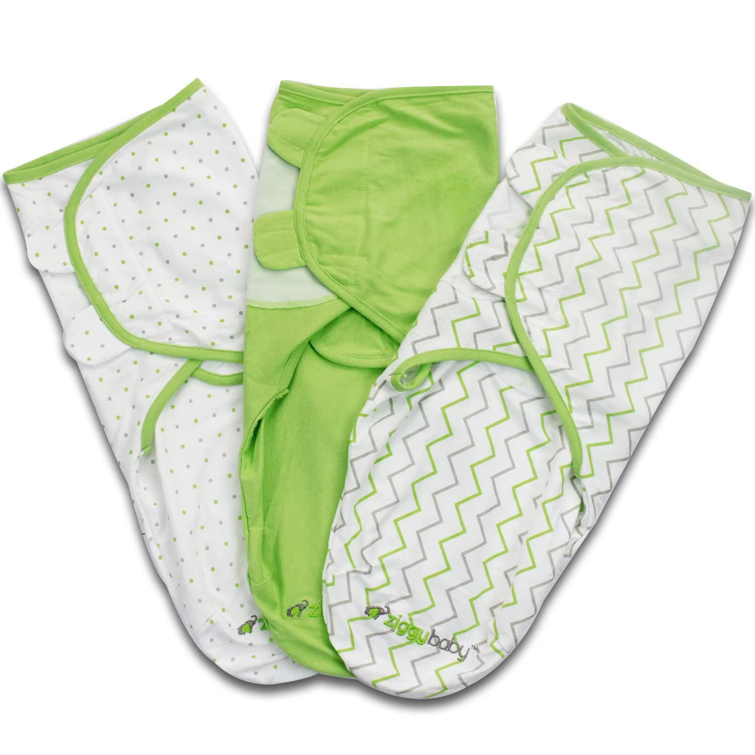 Baby Swaddle - 0-3 Months - Green