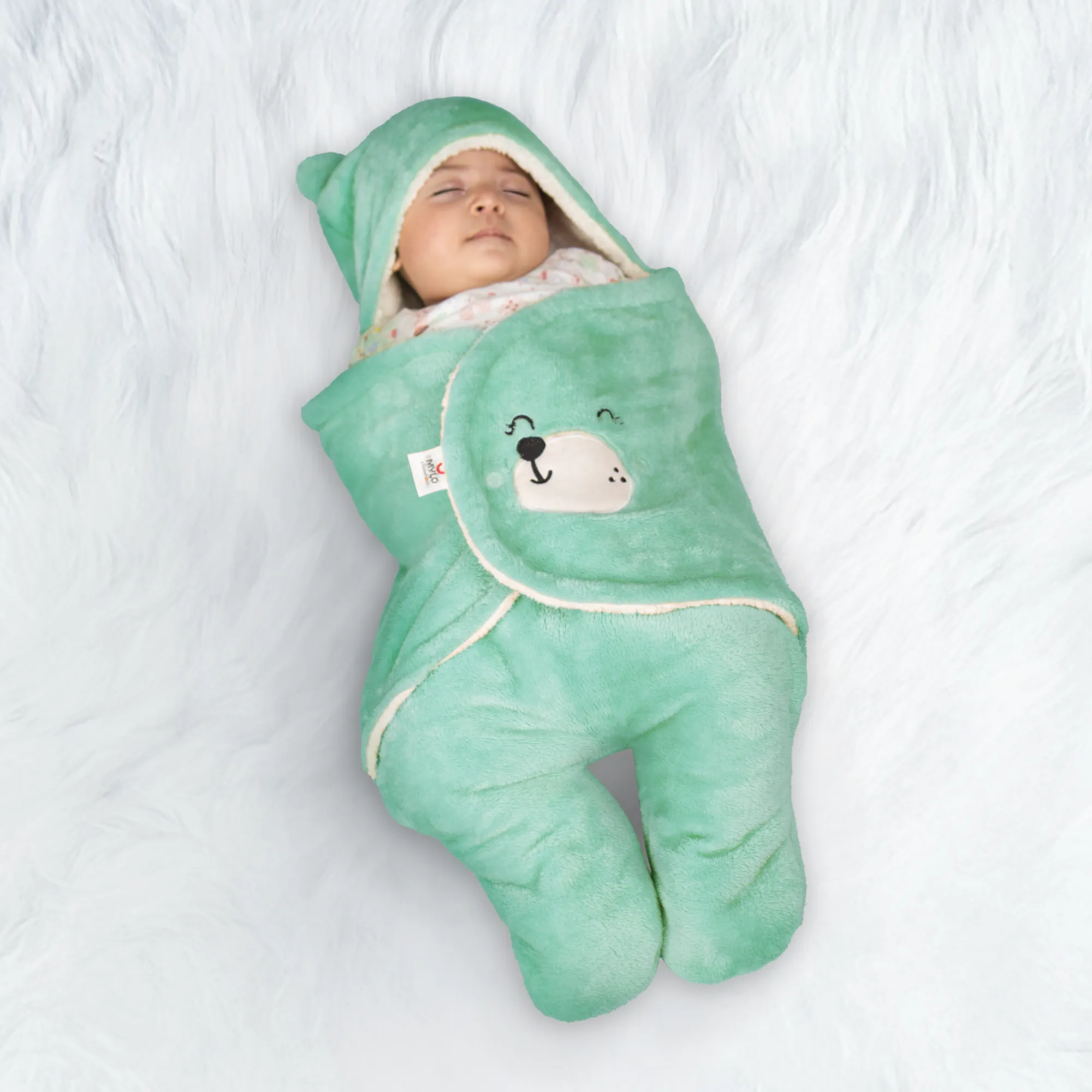 Baby Swaddle - 0-6 Months - Yellow