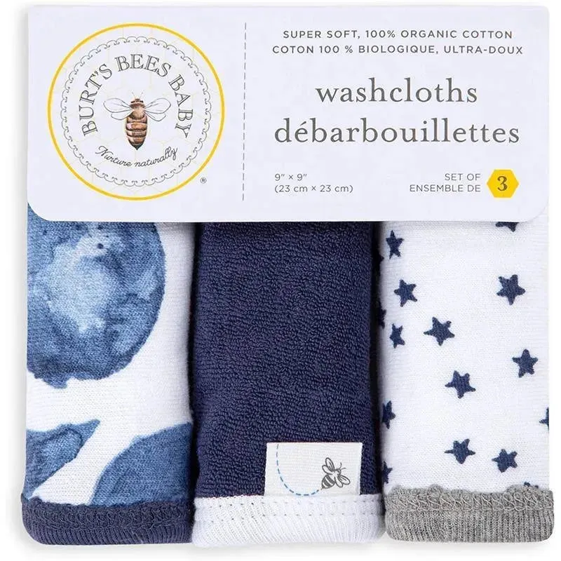 Baby Washcloth - 3 Pack
