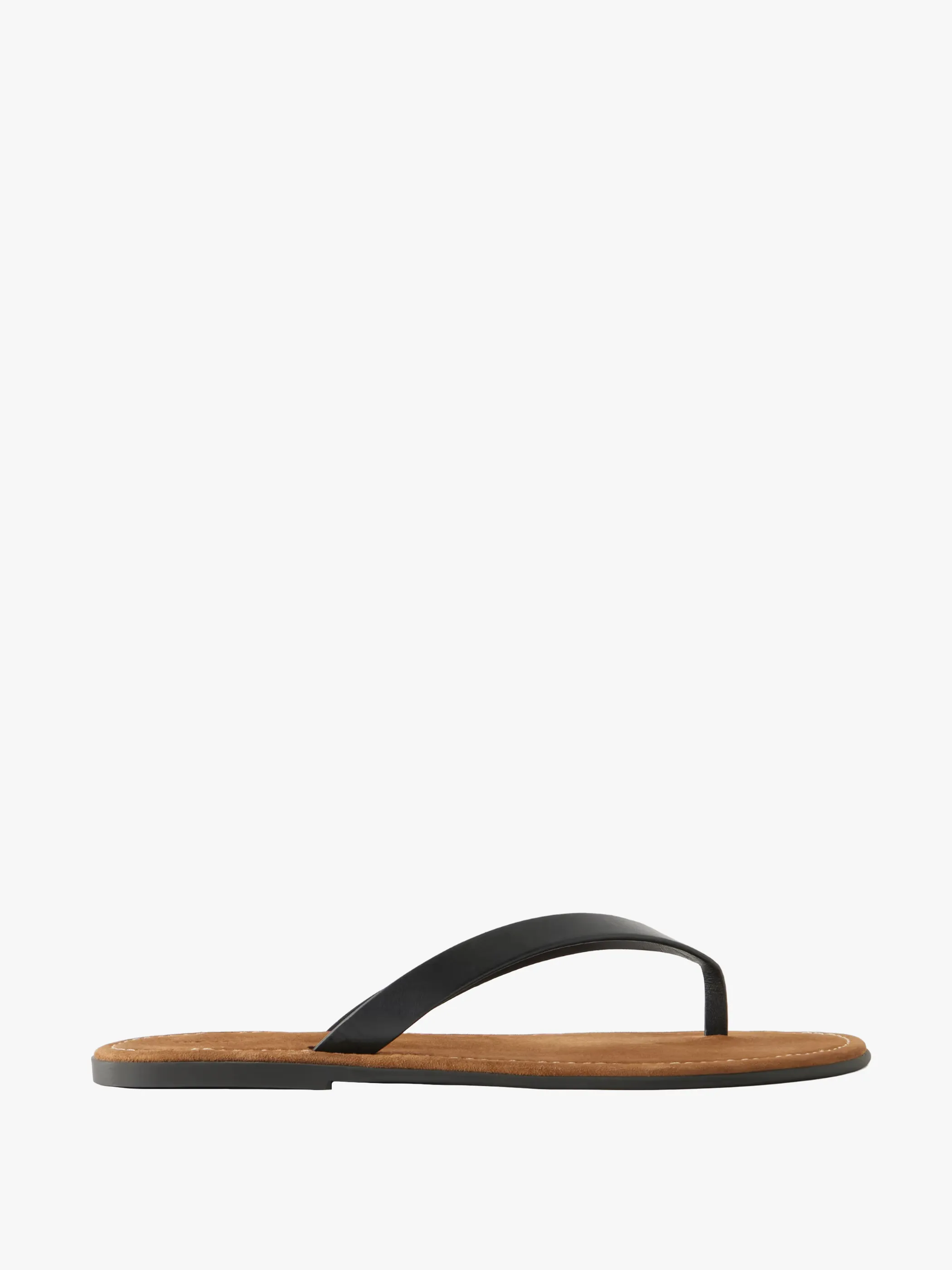 Beach Black Flip Flops