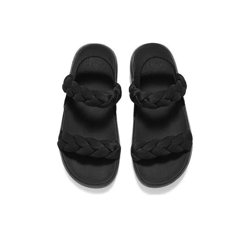 Beach Black Sandals