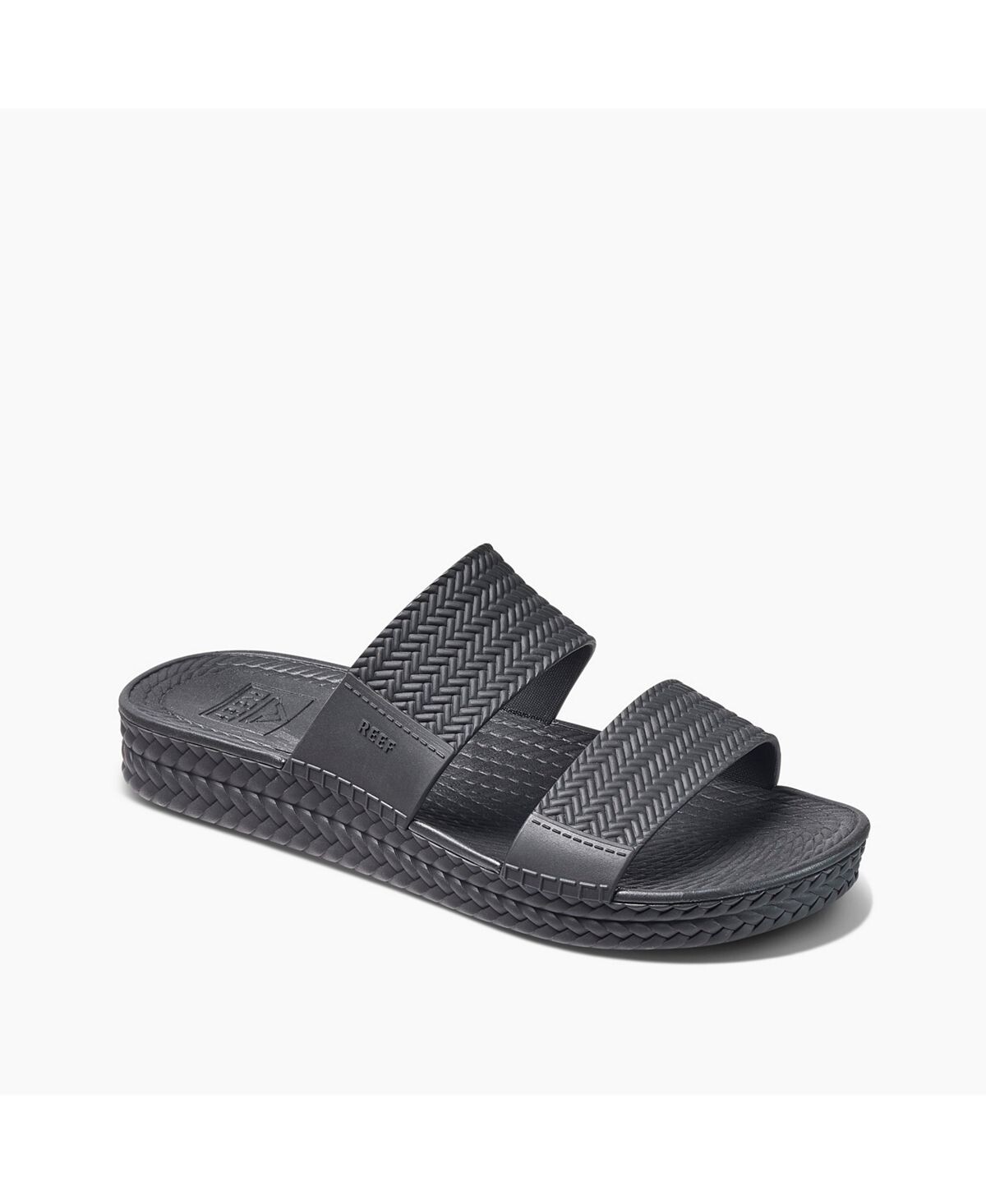 Beach Black Slide Sandals