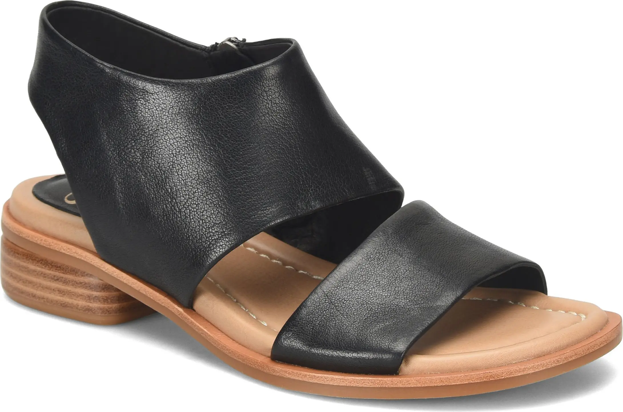 Beach Black Slide Sandals