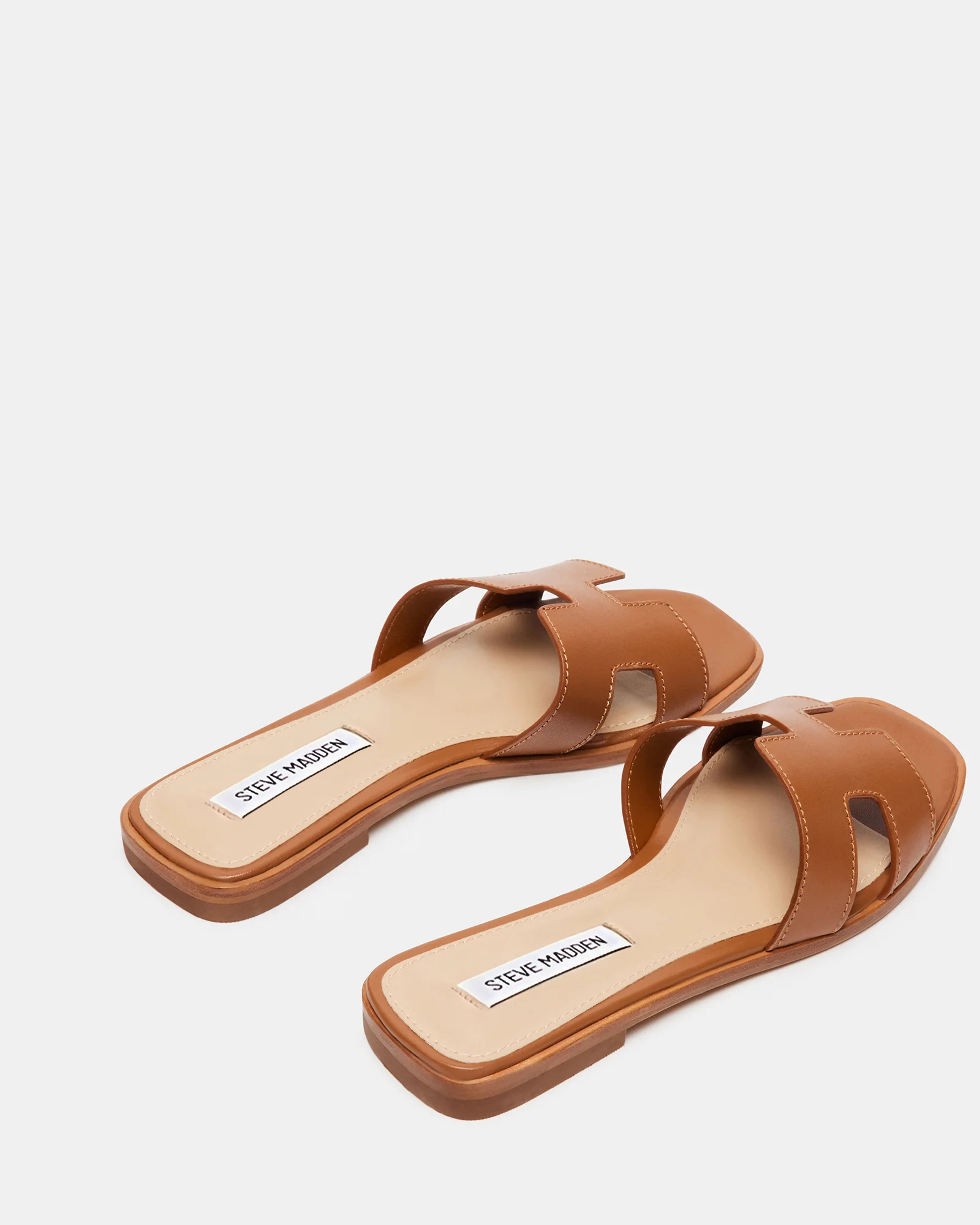 Beach Cognac Slide Sandals