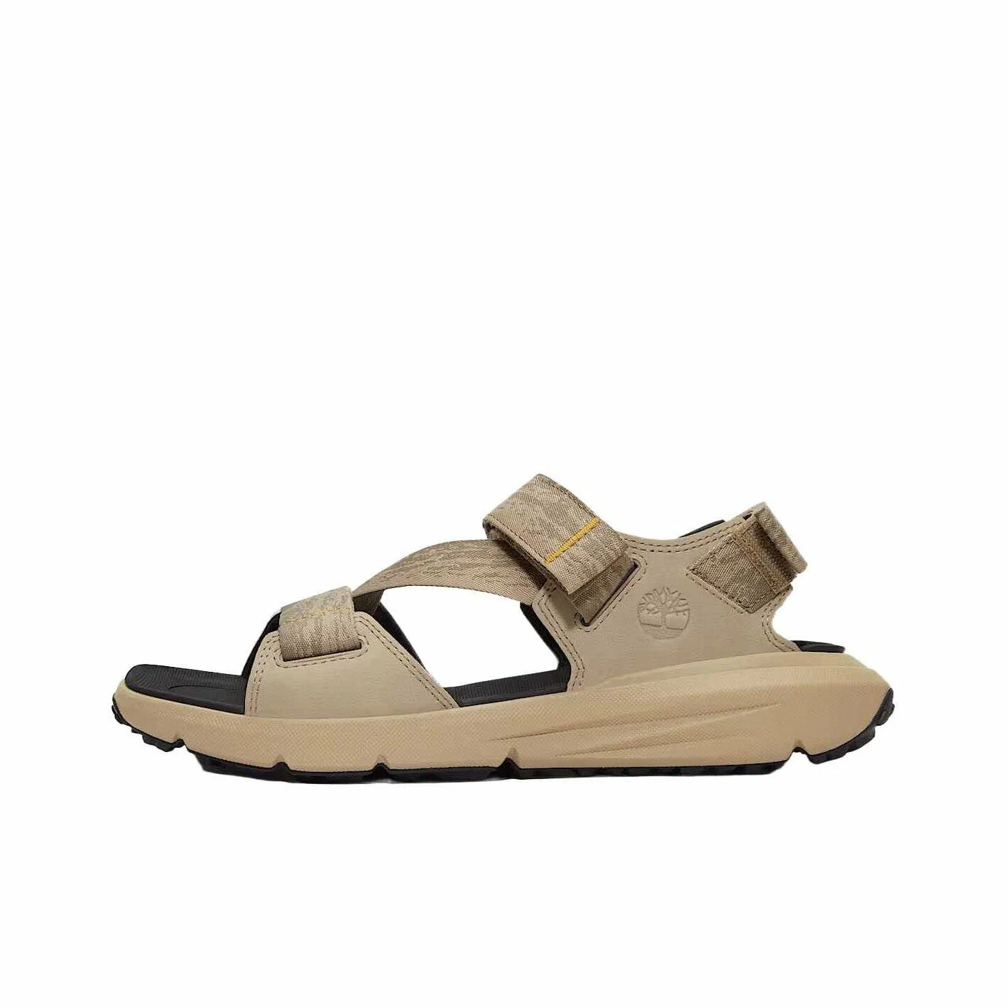 Beach Khaki Slide Sandals