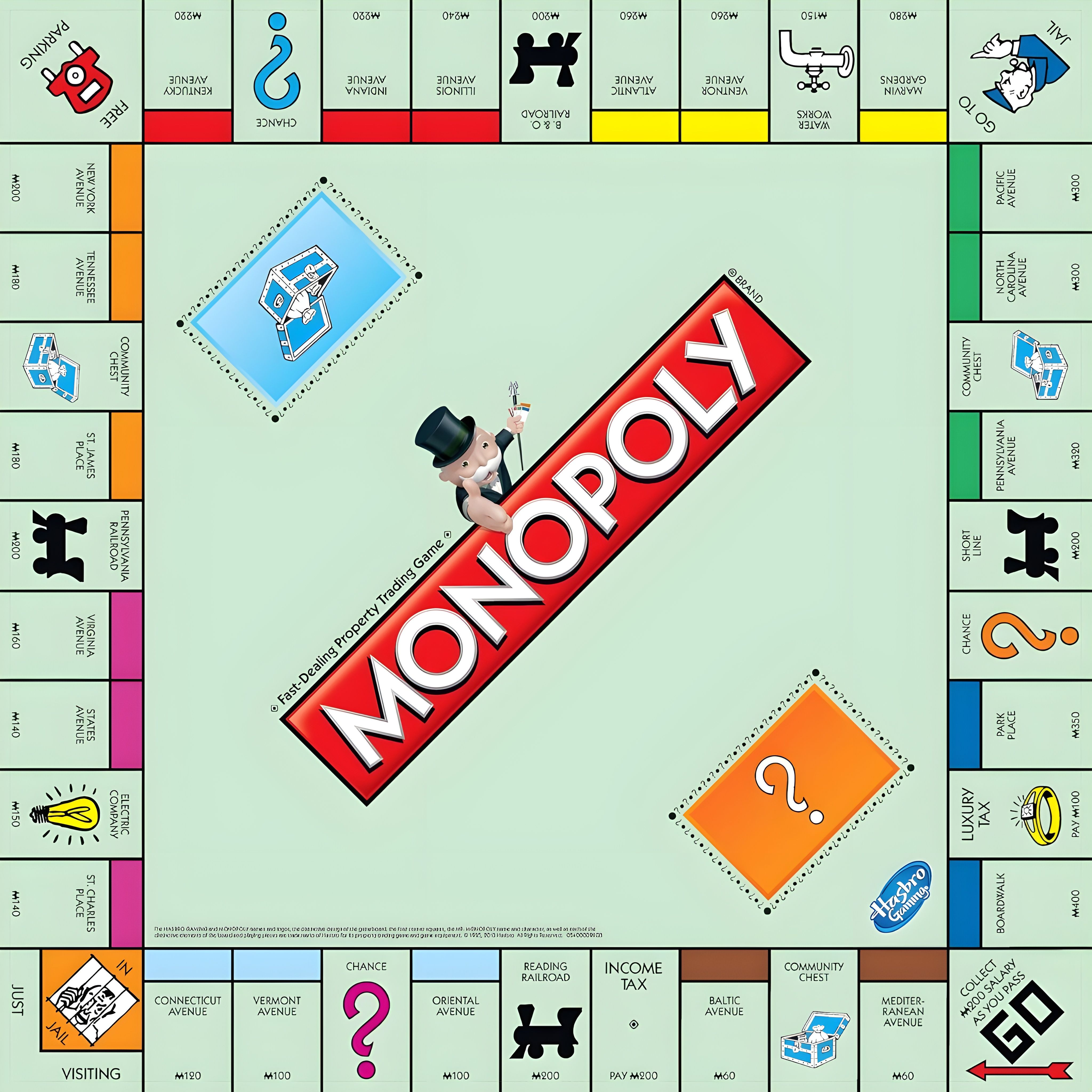 Board Game - Monopoly - Purple