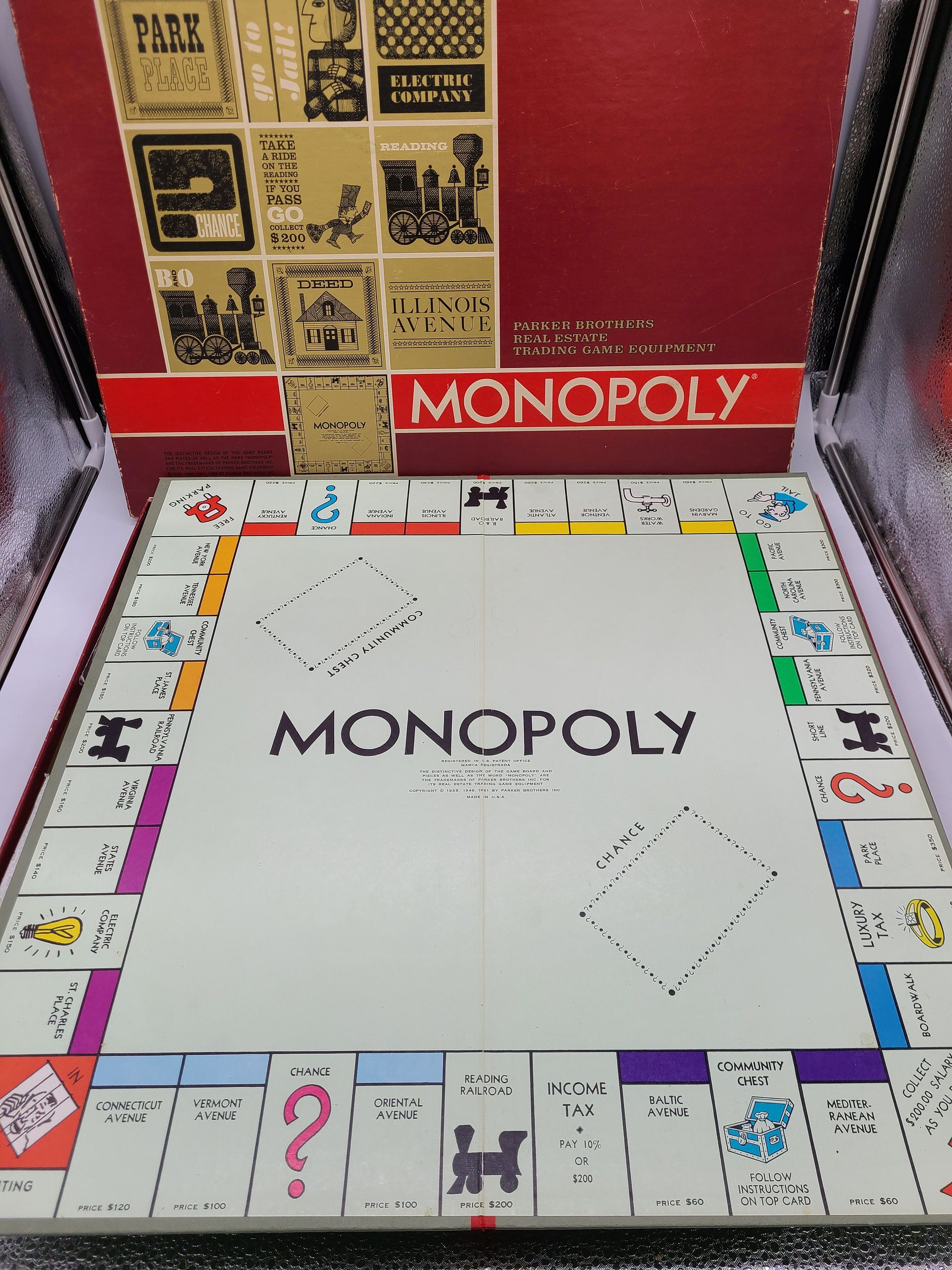 Board Game - Monopoly - Red