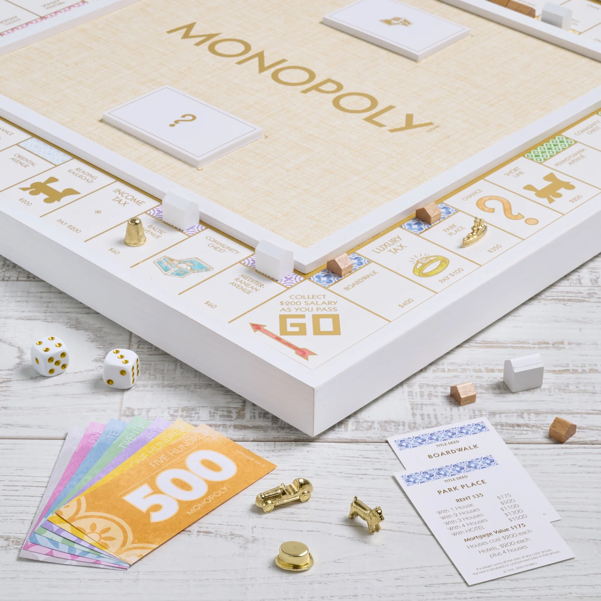 Board Game - Monopoly - White