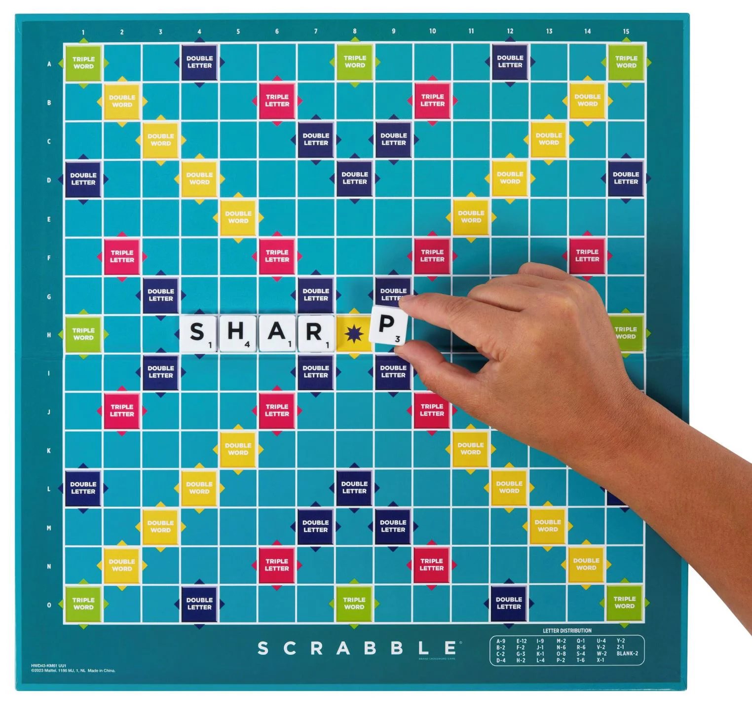 Board Game - Scrabble - Purple