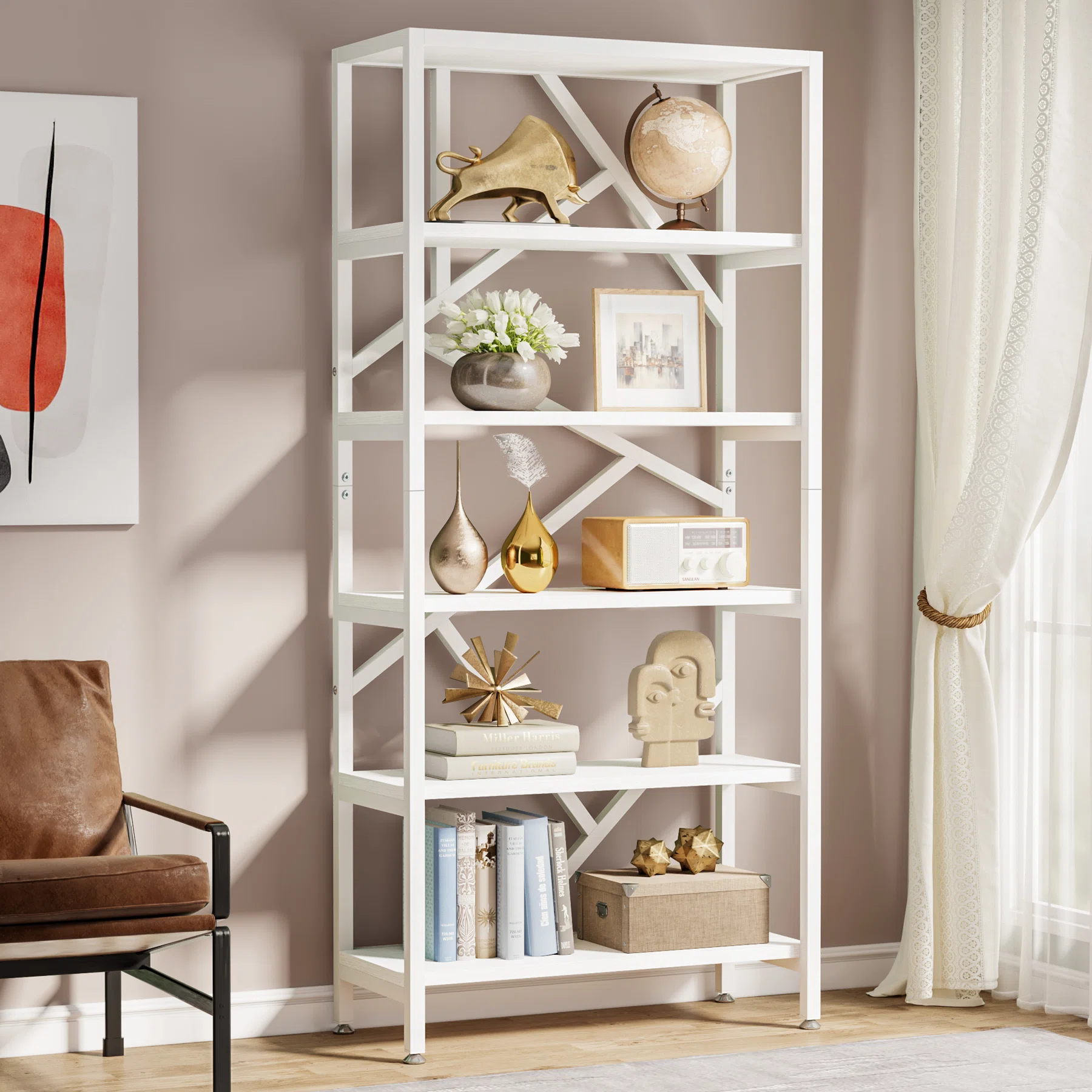 Bookshelf - 6 Shelf - 210cm