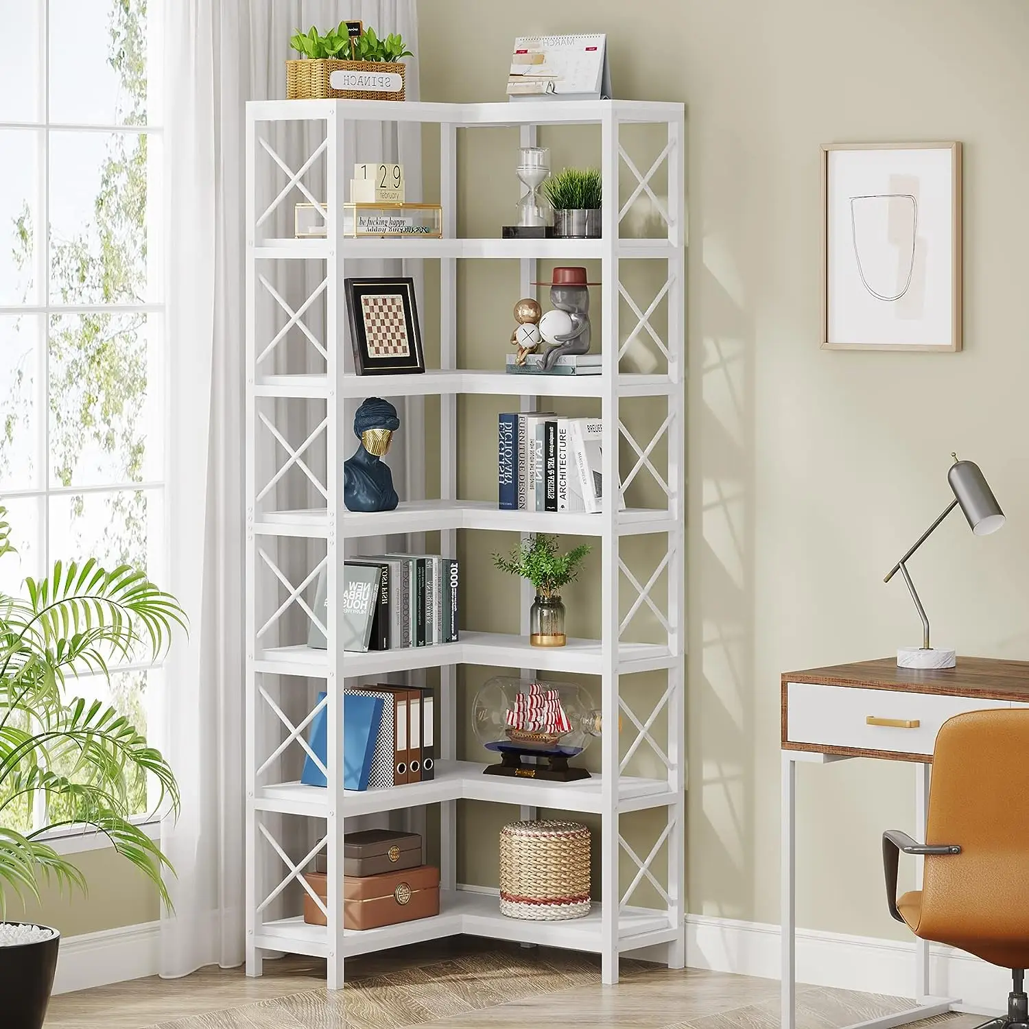 Bookshelf - 7 Shelf - 240cm