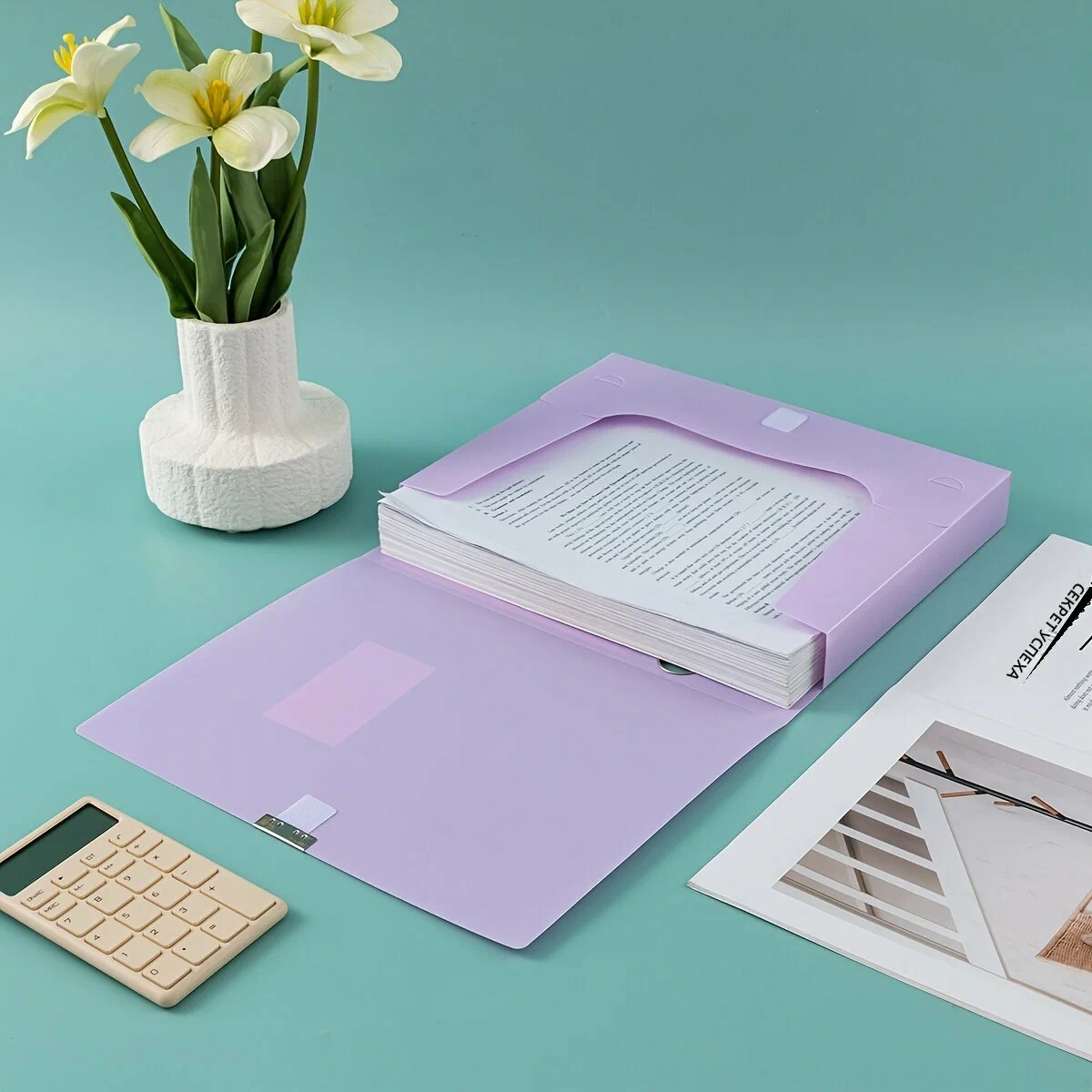 Box File - A4 - Purple