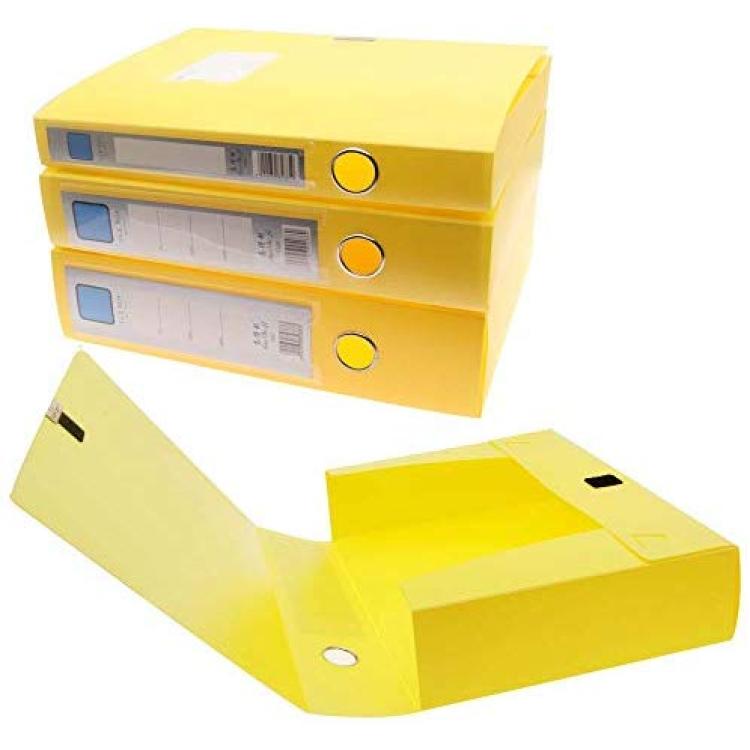 Box File - A4 - Yellow