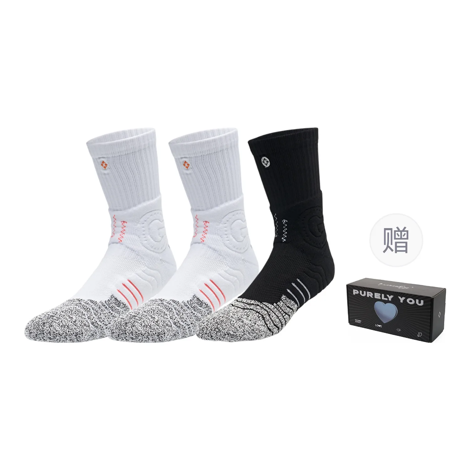 Breathable Grey No-Show Socks