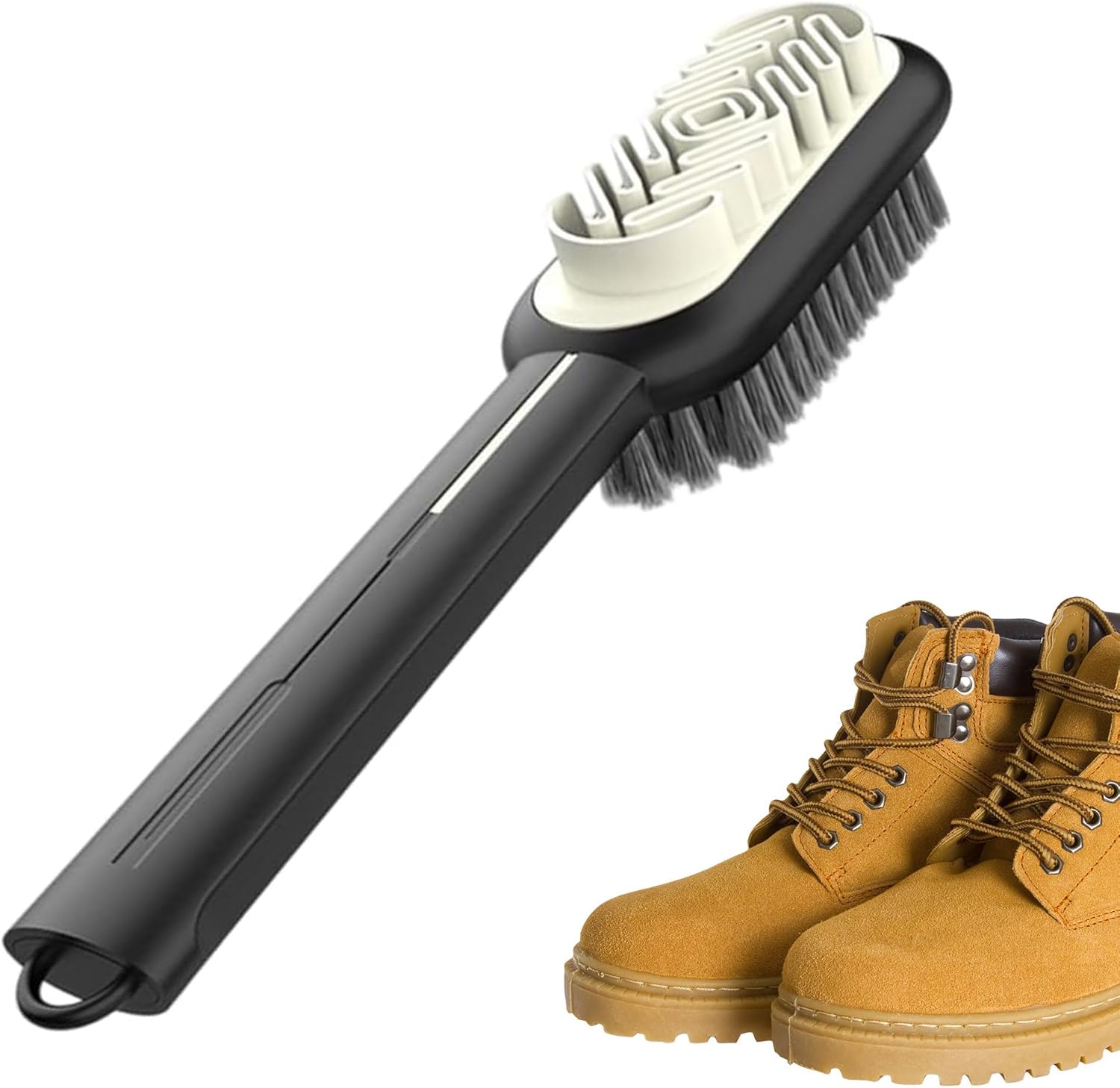 Breathable Navy Blue Shoe Brush