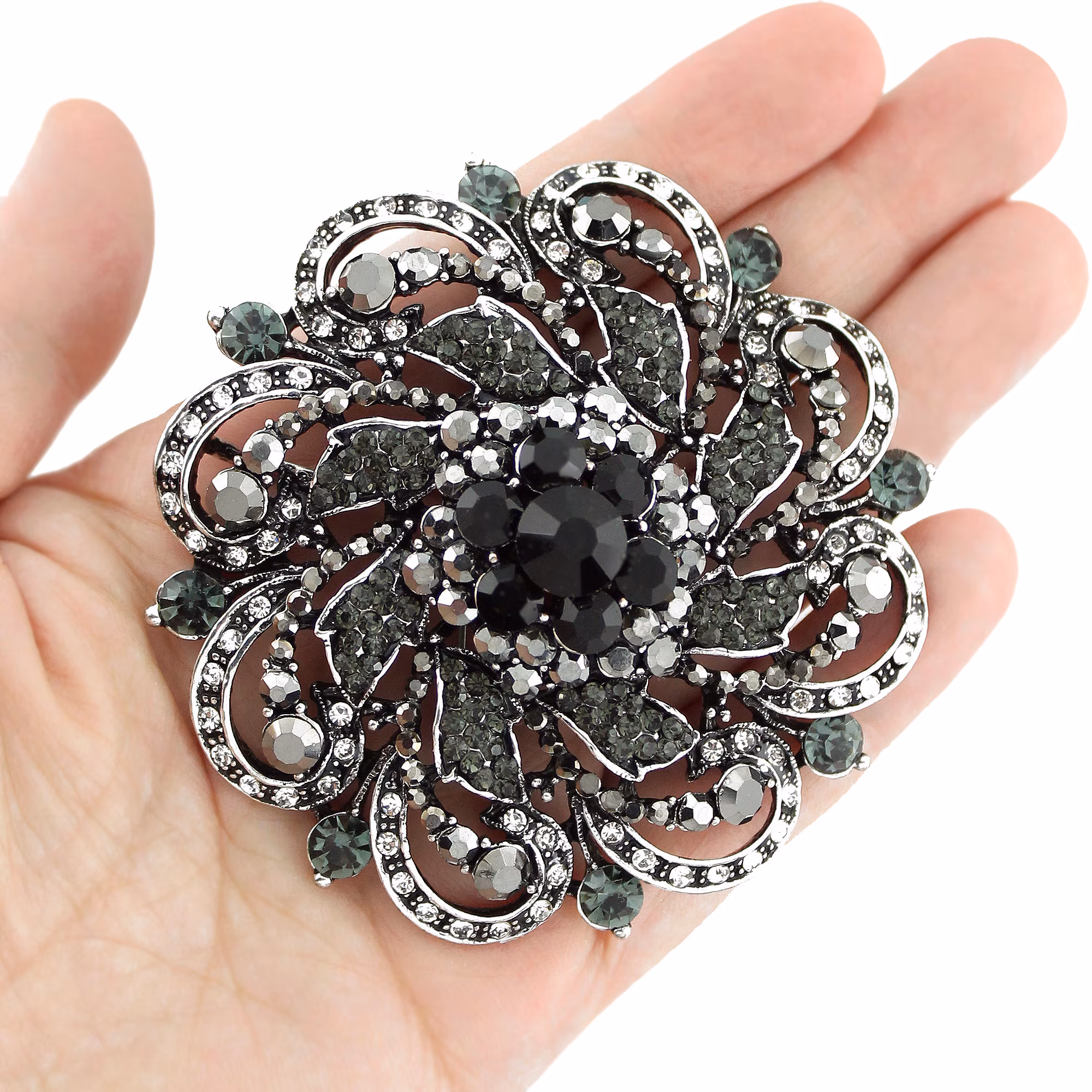 Brooch - Black