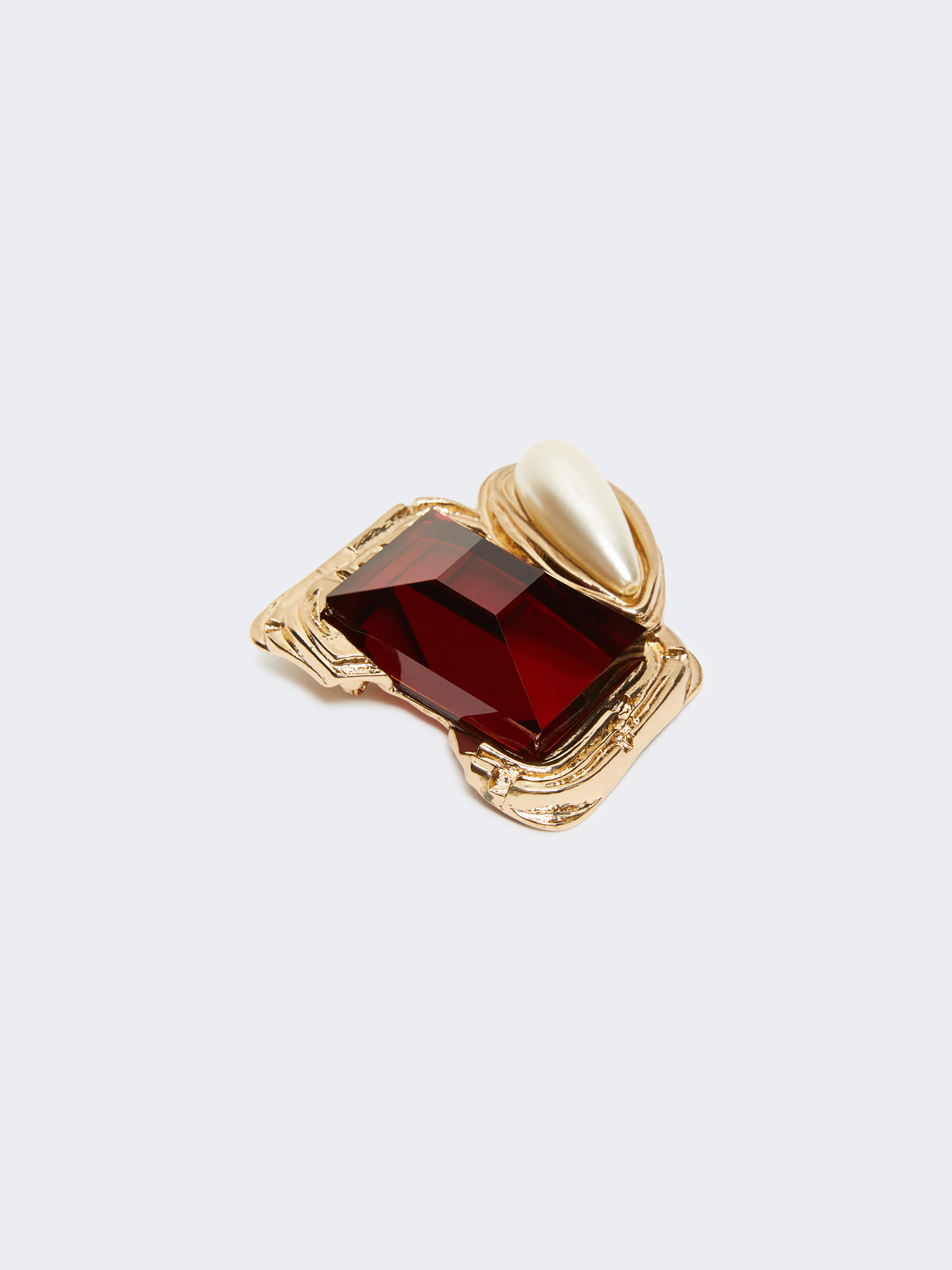 Brooch - Brown