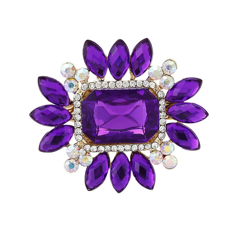 Brooch - Purple