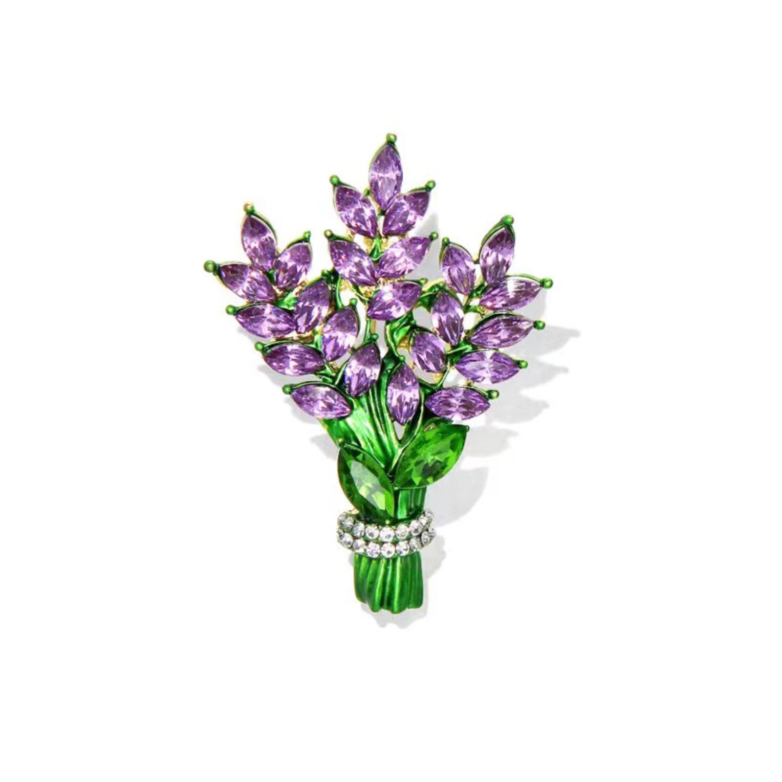Brooch - Purple