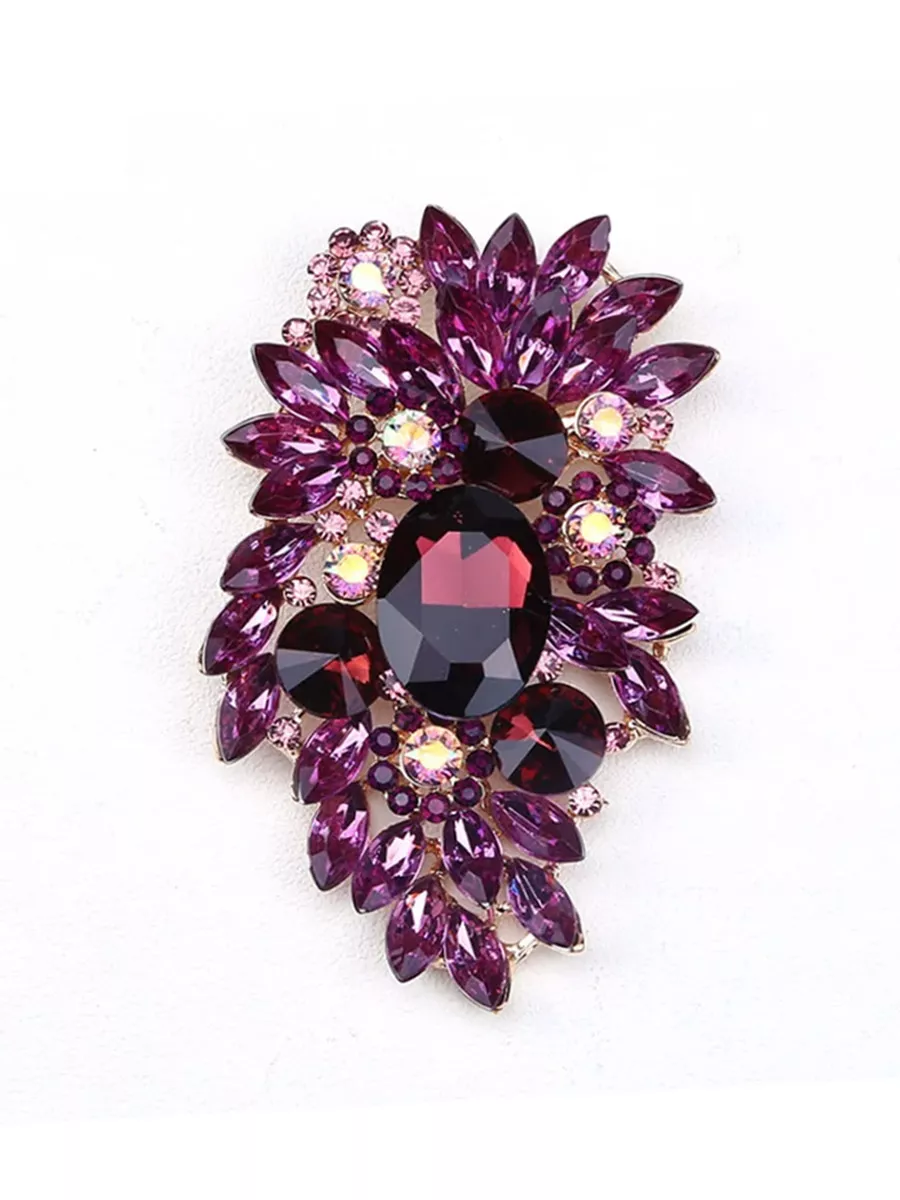 Brooch - Purple