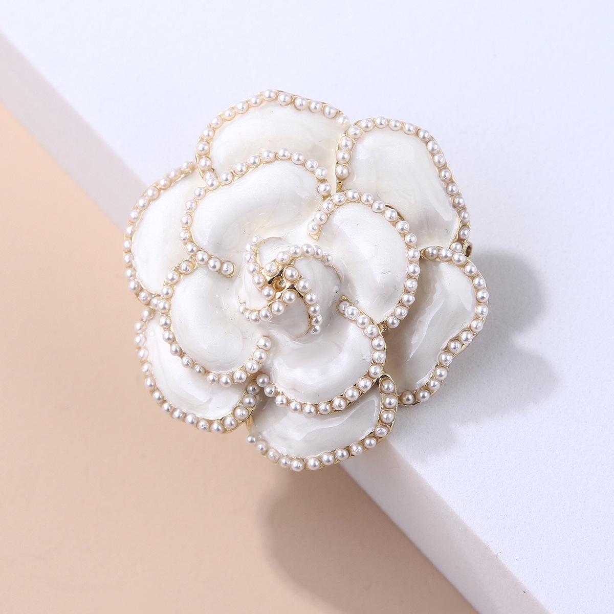 Brooch - White