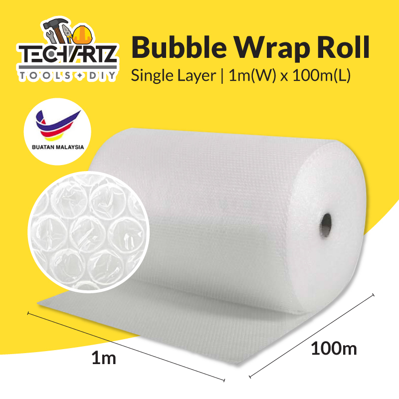 Bubble Wrap - Roll - 100m x 1m