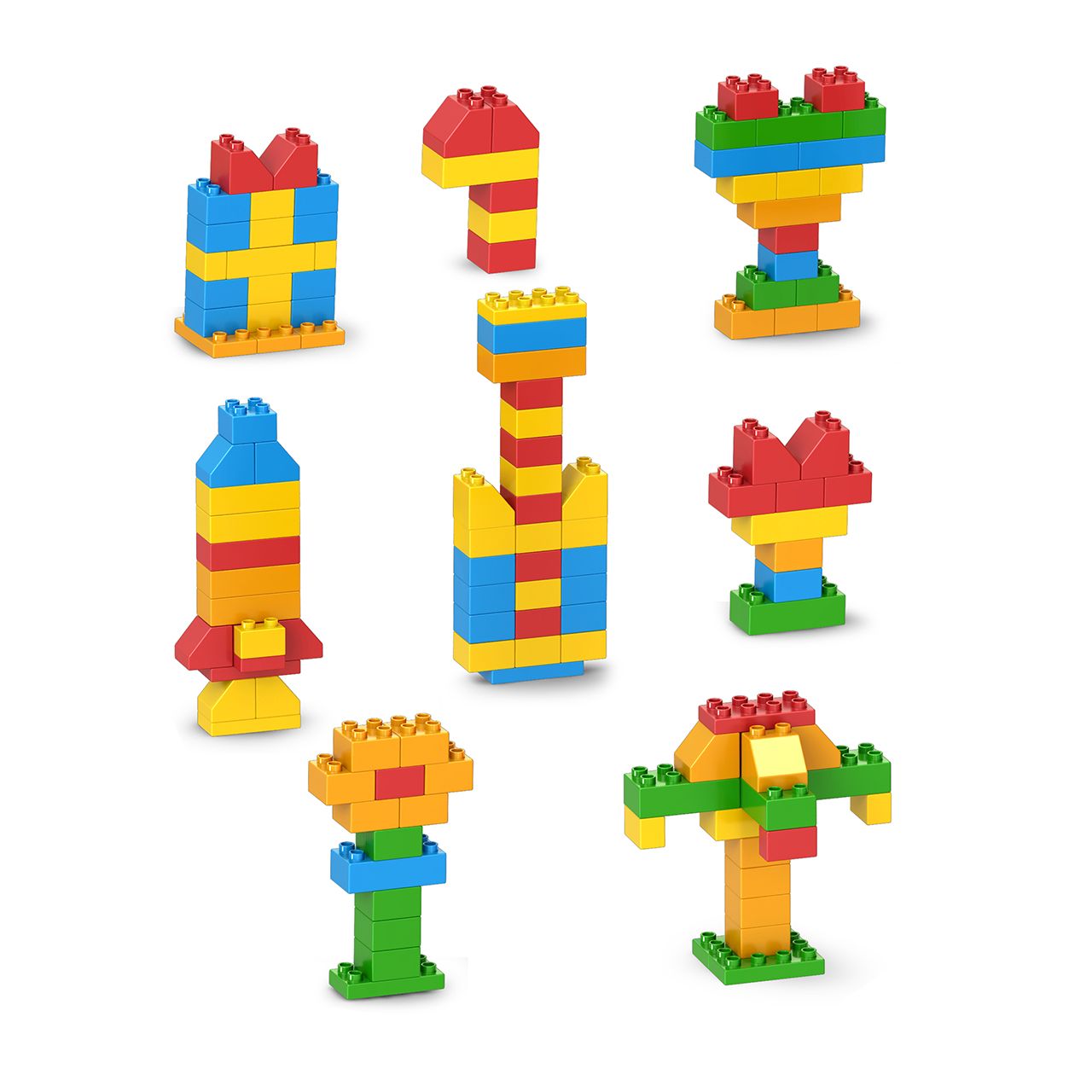 Building Blocks - 200 Pieces - LEGO Compatible