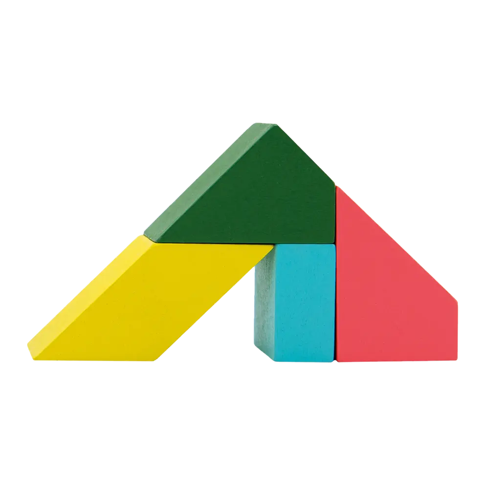 Building Blocks - 30 Pieces - Wooden