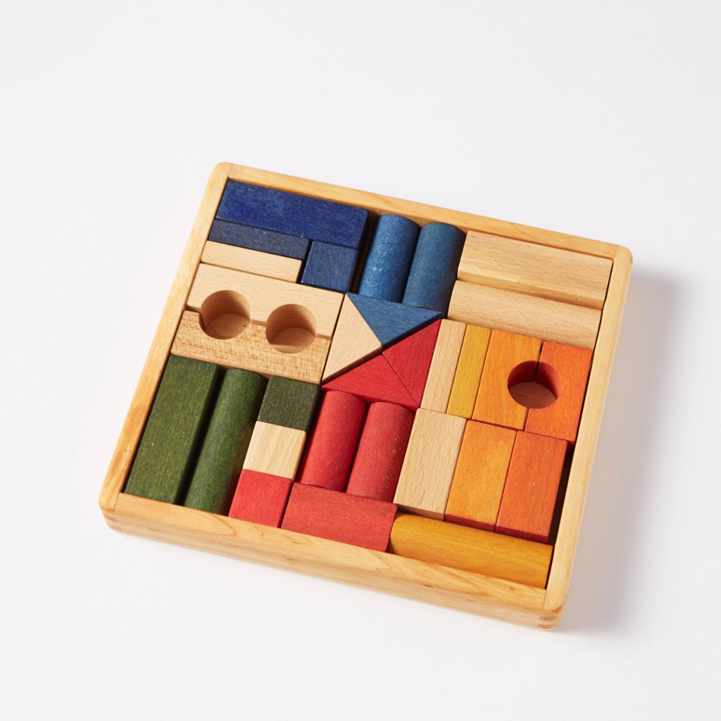 Building Blocks - 30 Pieces - Wooden