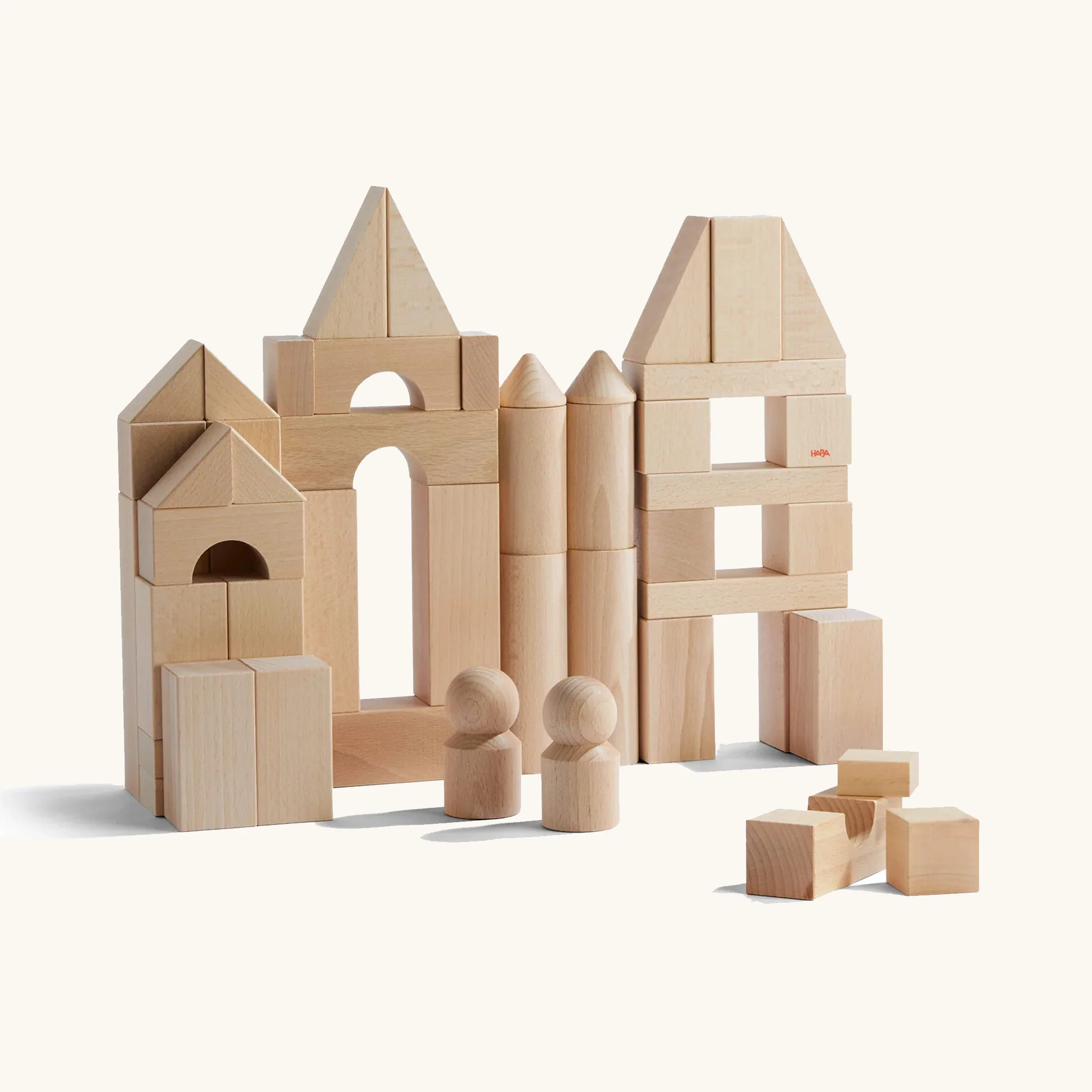 Building Blocks - 60 Pieces - Wooden