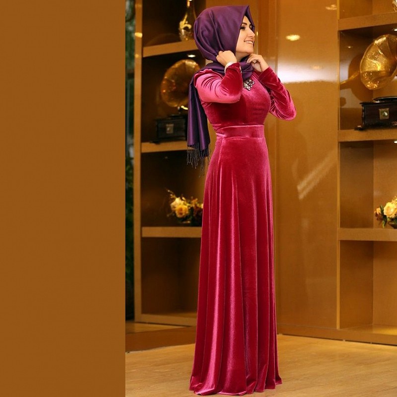 Burqa - Maroon