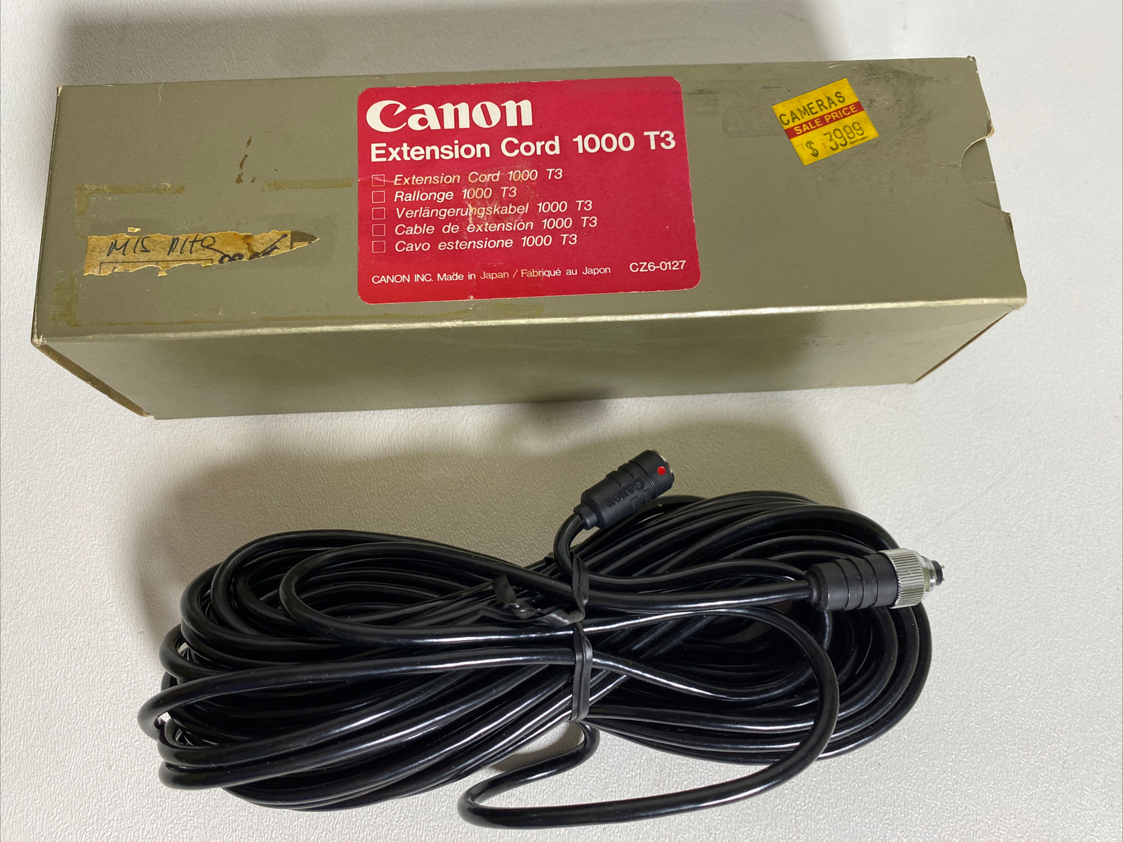 Canon Extension Cord