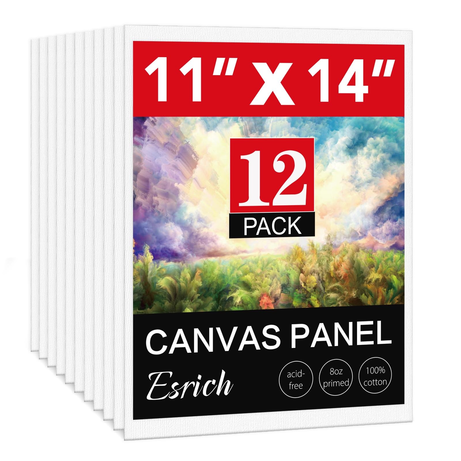 Canvas Board - 11x14 inch - 10 Pack