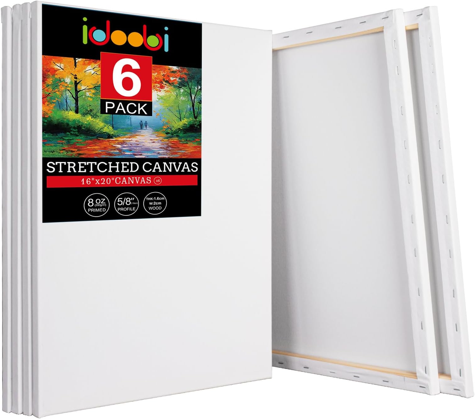 Canvas Board - 16x20 inch - 3 Pack