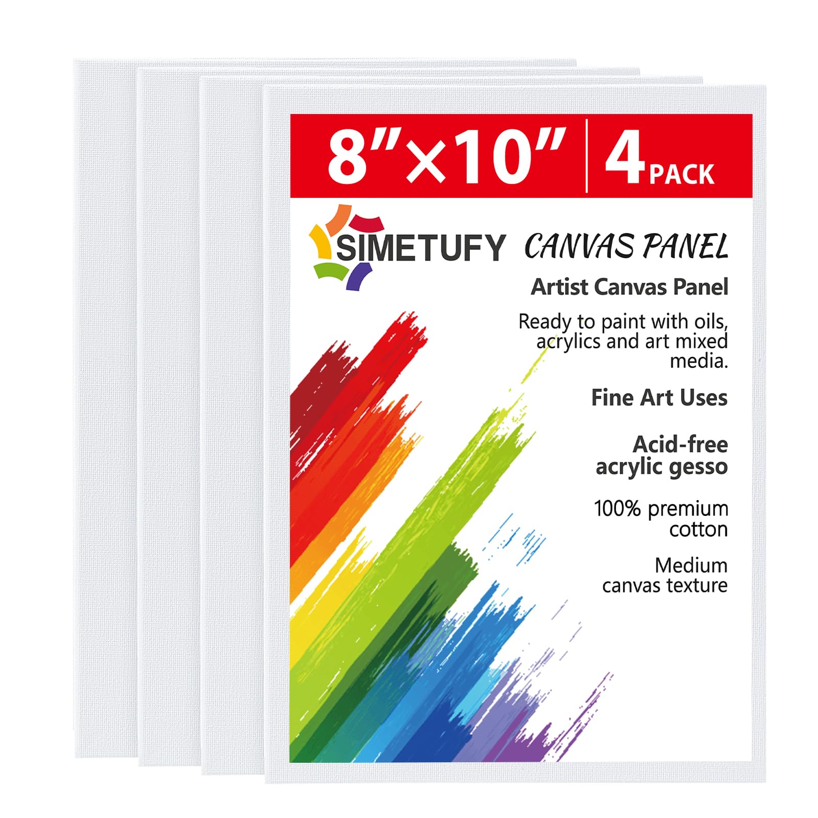 Canvas Board - 8x10 inch - 2 Pack