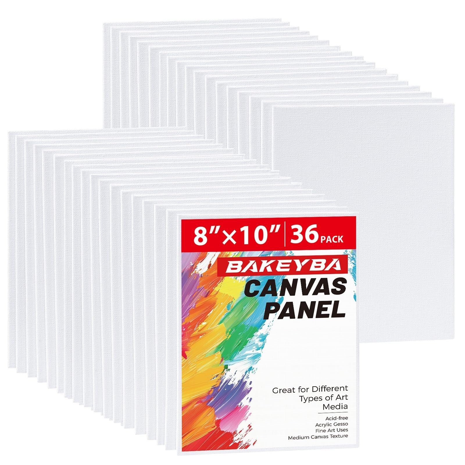 Canvas Board - 8x10 inch - 3 Pack