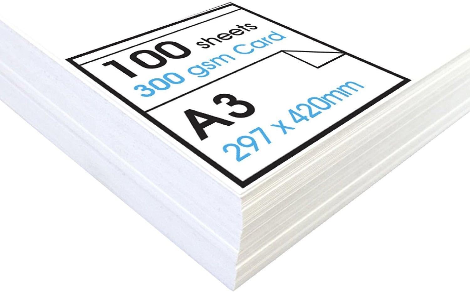 Card Stock - A4 - 25 Sheets - 300gsm