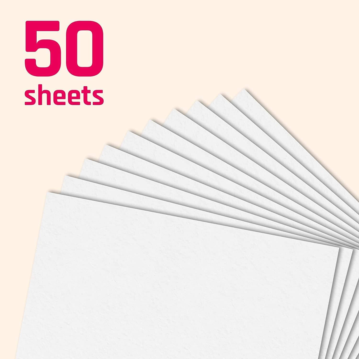 Card Stock - A4 - 50 Sheets - 300gsm