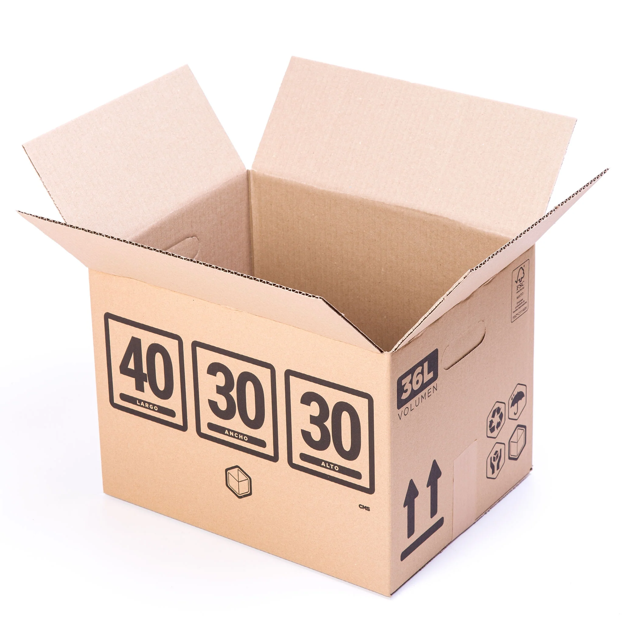 Cardboard Box - 30x30x30cm - 10 Pack