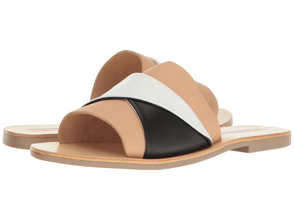 Casual Black Slide Sandals