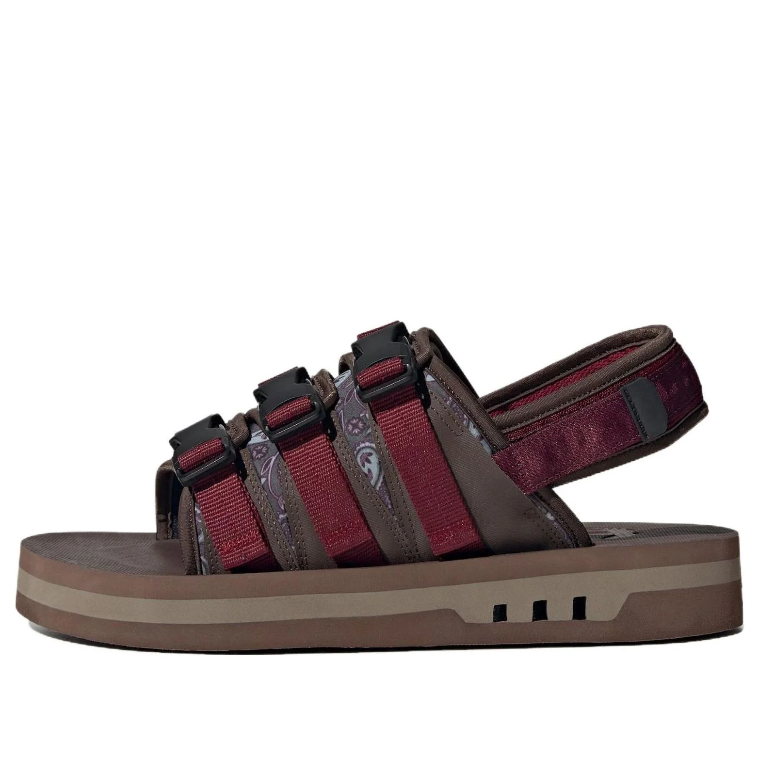 Casual Burgundy Beach Sandals