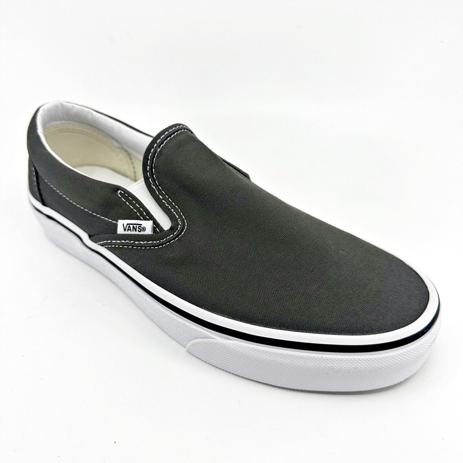 Casual Charcoal Slip-Ons