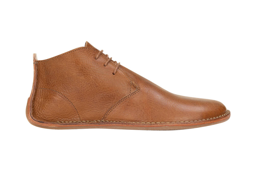 Casual Cognac Canvas Shoes