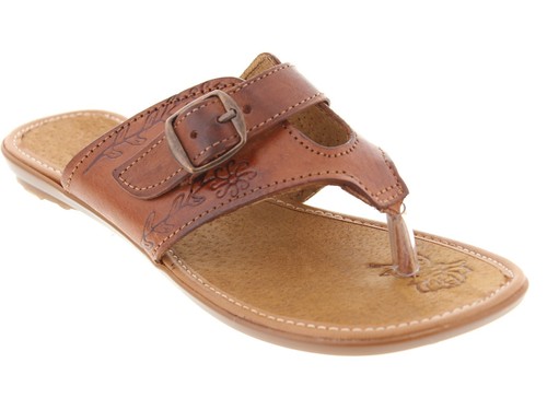 Casual Cognac Flip Flops