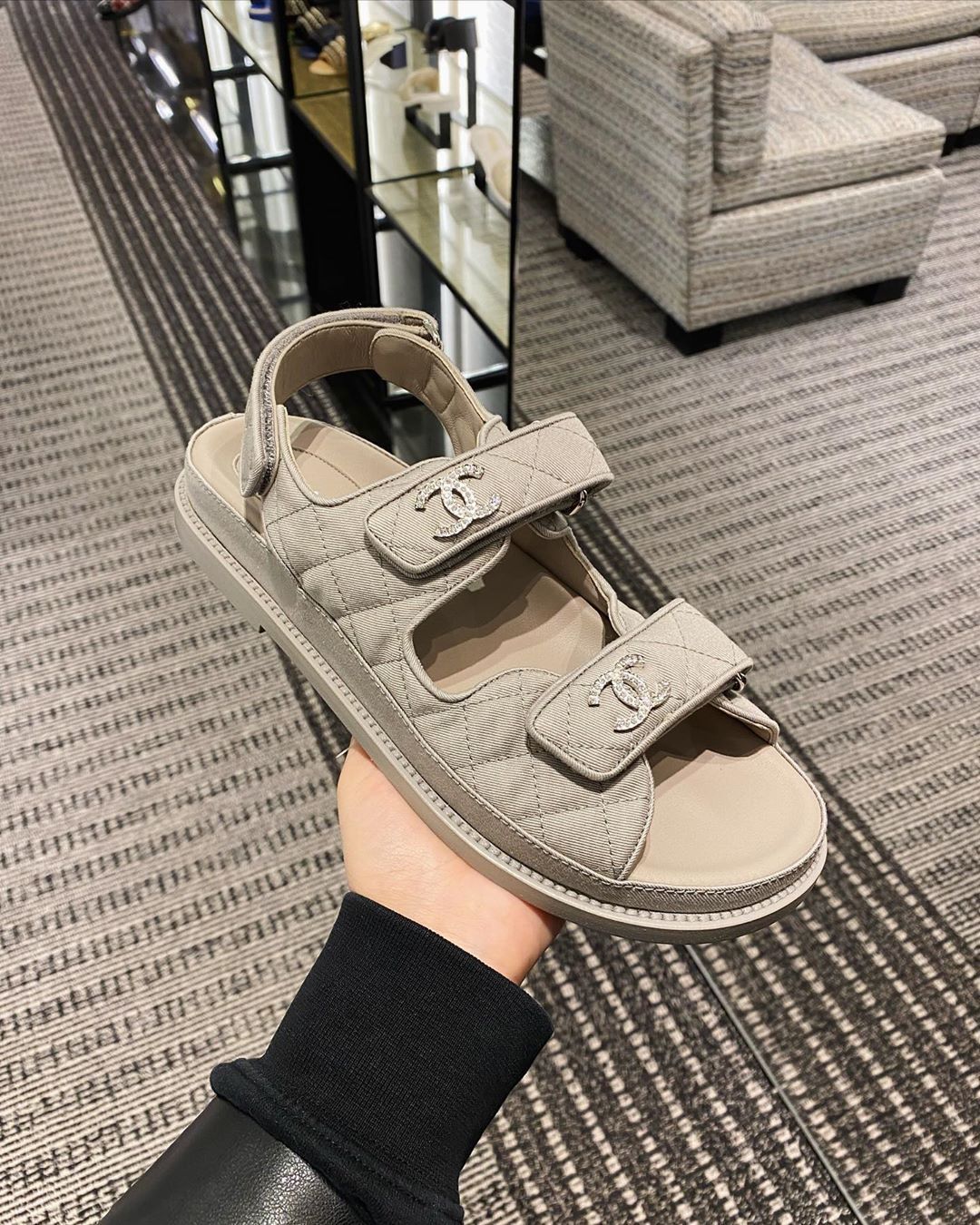 Casual Grey Sport Sandals