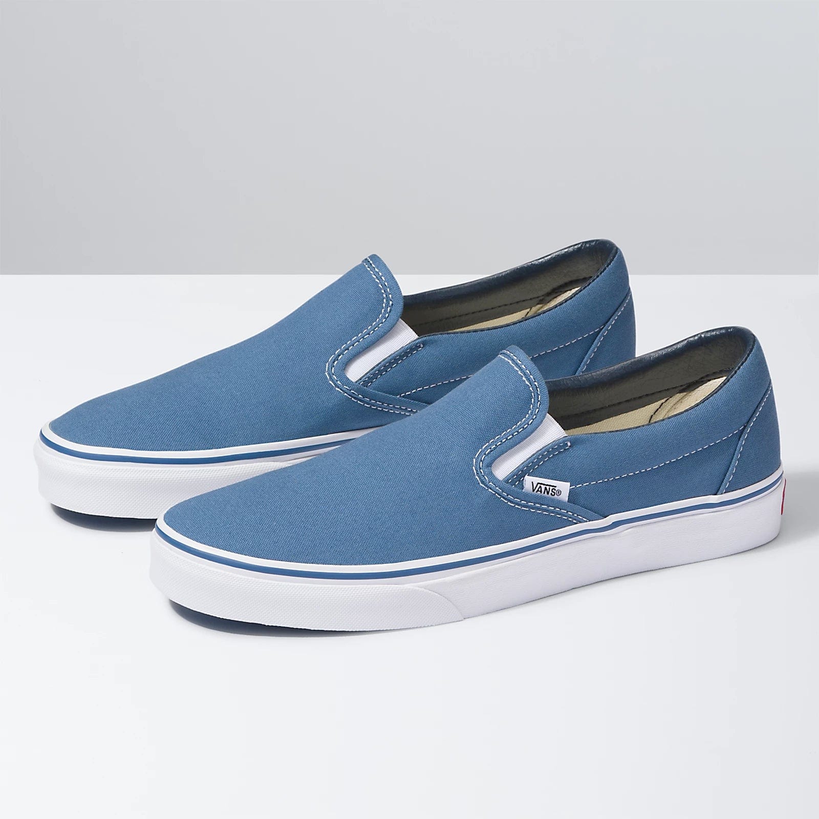 Casual Navy Blue Slip-Ons